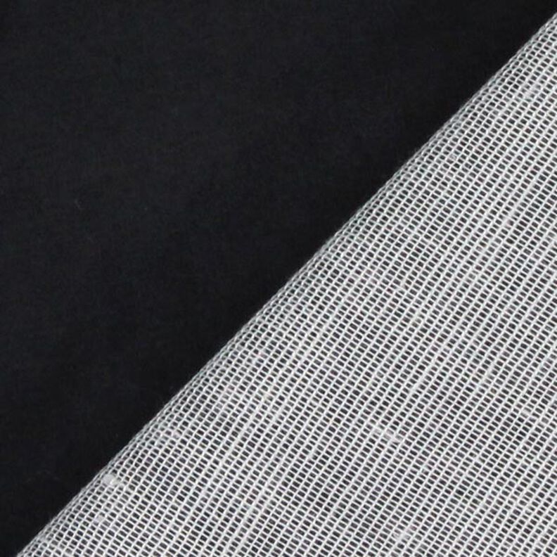 Imitace semišové kůže Nubuk – černá,  image number 3
