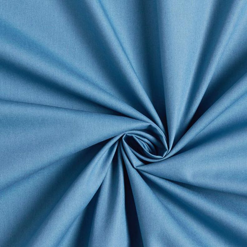 Bavlněný popelín Jednobarevné provedení – džínově modrá,  image number 1