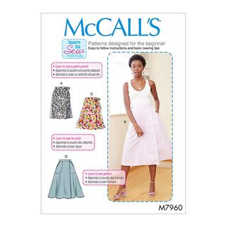 Sukně, McCall‘s 7960 | 40-48, 