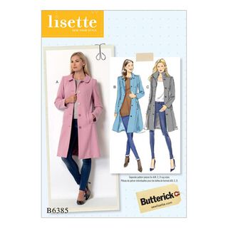 plášť, Butterick 6385|40 - 48, 