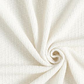 Žinylka Pletený žakár Třpyt – slonová kost/stříbrná metalická, 