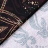 Bavlněný žerzejLátka s bordurou Mandala se zlatými skvrnami | Glitzerpüppi – černohnědá/zlatá,  thumbnail number 4