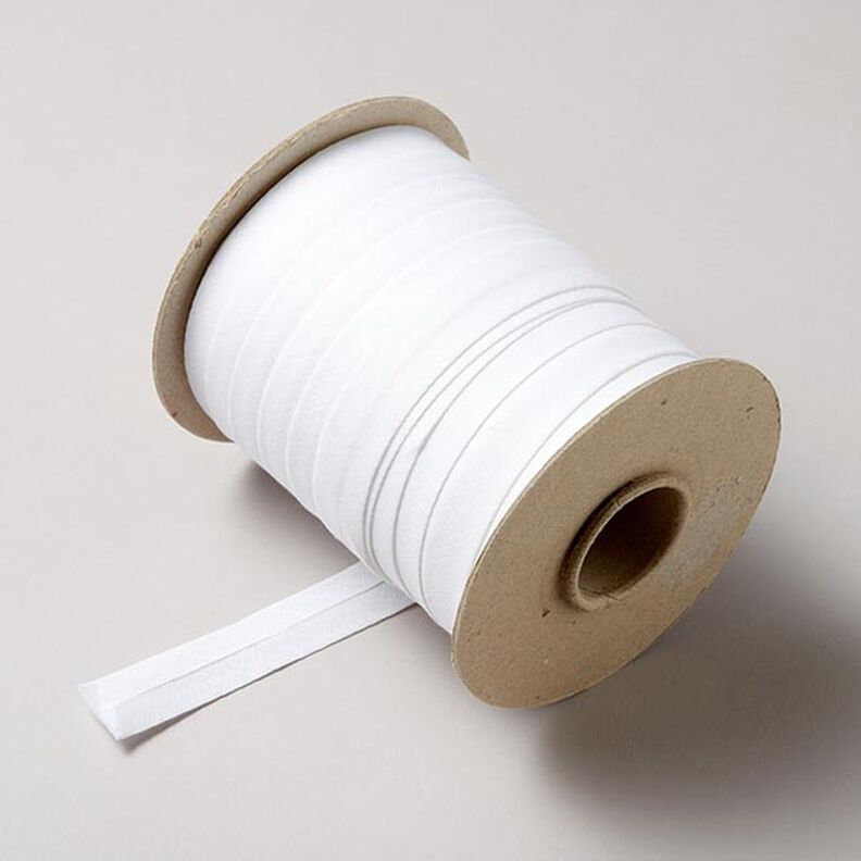 Šikmý proužek, bavlna 70m – bílá,  image number 1