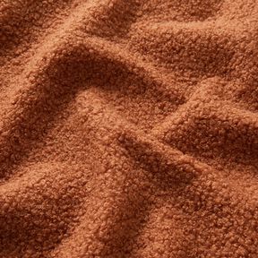 Čalounická látka Měkký plyšový medvídek – terracotta, 