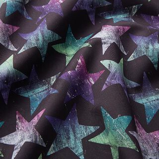 Softshell hvězdy – švestková/světle fialova, 