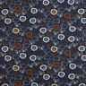 Bavlněný popelín Zvířecí obličeje | Poppy Fabrics – modrošedá,  thumbnail number 1