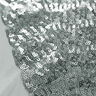 Tkanina Uni s mikro flitry – stříbrná,  thumbnail number 6