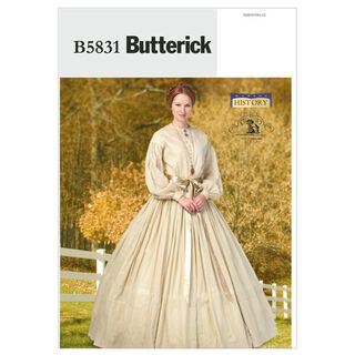 Historický kostým, Butterick 5831|34 - 42, 