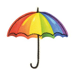 Aplikace Deštník [ 5,5 x 5,5 cm ] – mix barev, 