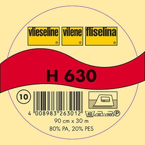 H 630 Vatelín | Vlieseline – bílá, 