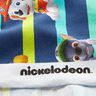 Bavlněný žerzej Licenční látky Tlapková patrola s proužky | Viacom – namornicka modr,  thumbnail number 6