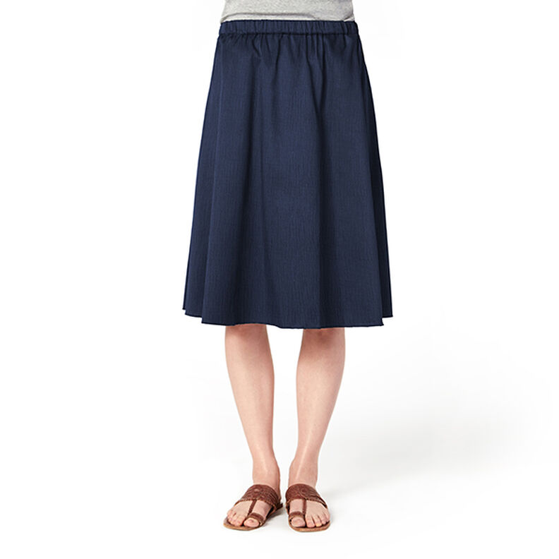 Mušelín / dvojitá mačkaná tkanina – namornicka modr,  image number 7