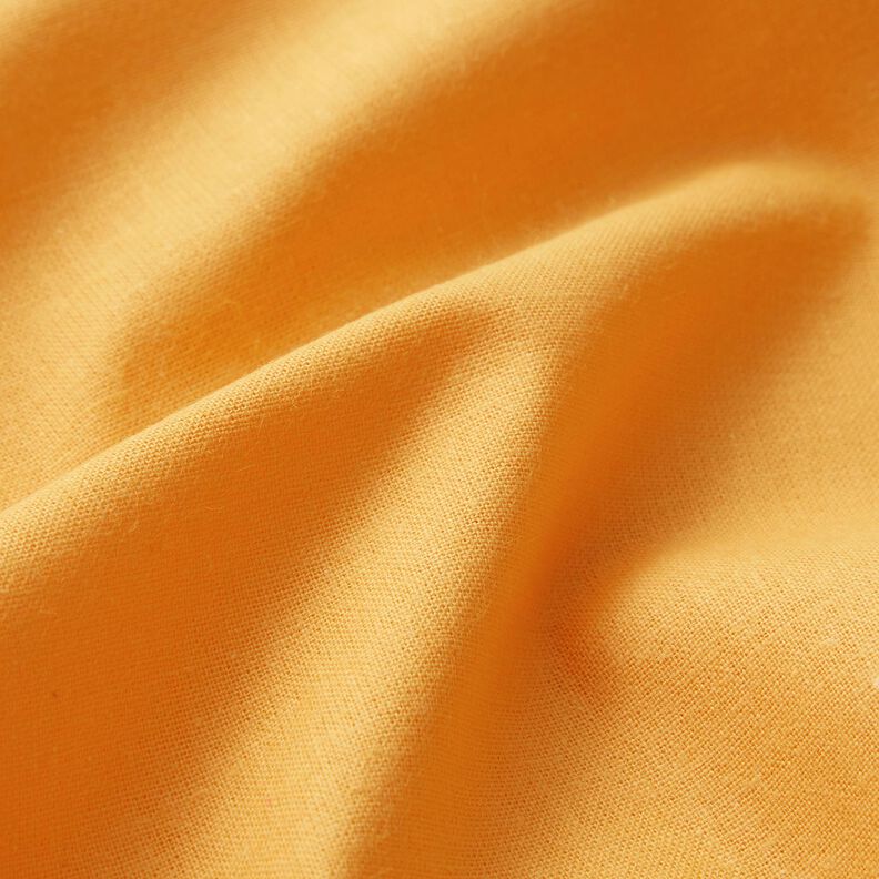 Bavlněná látka Popelín Jednobarevné provedení – sluníčkově žlutá,  image number 2
