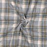Prošívaná látka Flanel Kostka | Poppy Fabrics – šedá,  thumbnail number 3