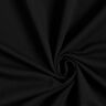 Lehká bavlněná teplákovina jednobarevná – černá,  thumbnail number 1