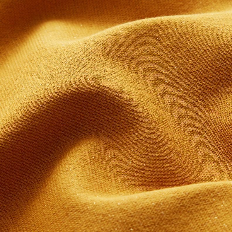 Třpytivé manžety z trubicovité tkaniny – kari žlutá/zlatá metalická,  image number 2