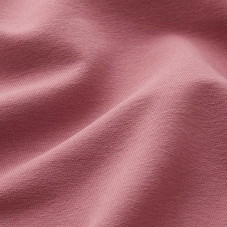 Lehké francouzské froté jednobarevné – tmavě starorůžová,  image number 4