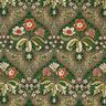 Dekorační látka Gobelín Květinové ornamenty – zelená/světle oranžová,  thumbnail number 1