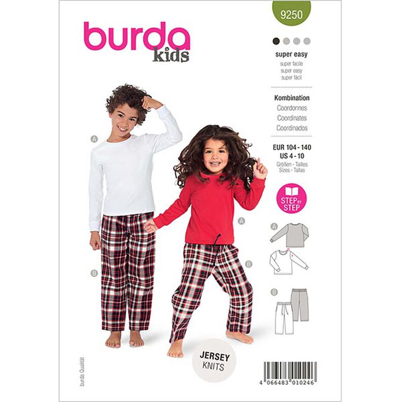 sladěný outfit | Burda 9250 | 104-140,  image number 1