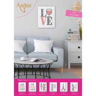 Vyšívací sada pro začátečníky Wine Love, 