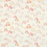 Mušelín / dvojitá mačkaná tkanina Barevné duhy digitální potisk | Poppy Fabrics – slonová,  thumbnail number 1