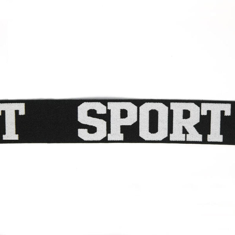 Guma sport – černá/bílá,  image number 1