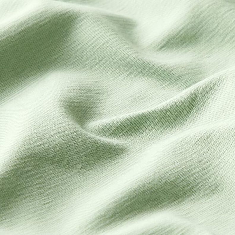 GOTS Bavlněný žerzej | Tula – pastelově zelená,  image number 2