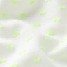 Batist Neonový Dobby – bílá/žlutá neonová,  thumbnail number 3
