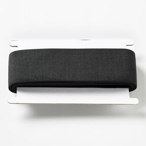 Hladká gumová stužka [3 m | 50 mm] – černá, 