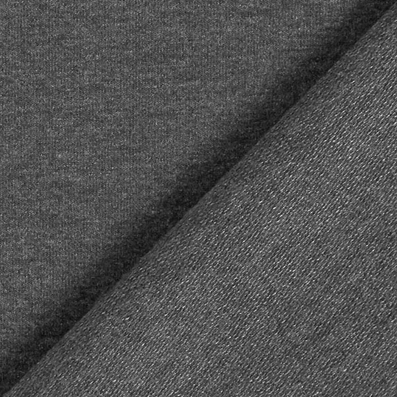 Lehké francouzské froté melírované – granitová,  image number 5