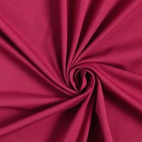 Bavlněný žerzej Medium jednobarevný – purpurová, 