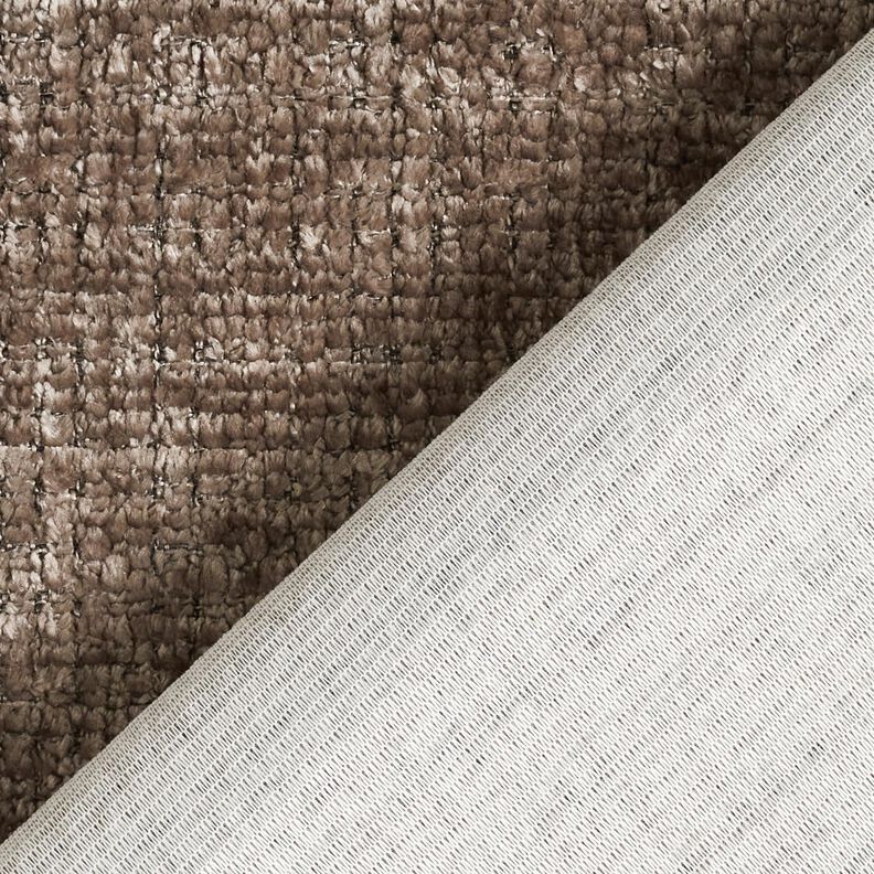 Čalounická látka Žinylka Jednobarevné provedení – taupe (šedohnědá),  image number 3
