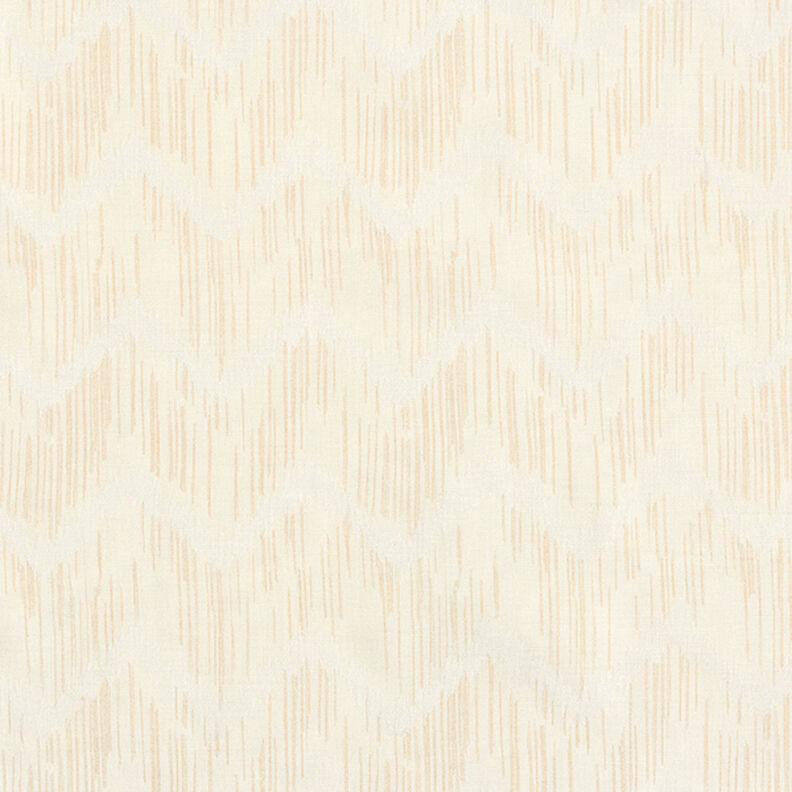 Viskózová směs cik-cak – vlněná bílá,  image number 1