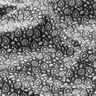 Bavlněný kreton drobný vzor paisley – tmavě šedá,  thumbnail number 2