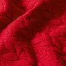Žakárové žerzejové kloké Copánkový vzor – červená,  thumbnail number 2