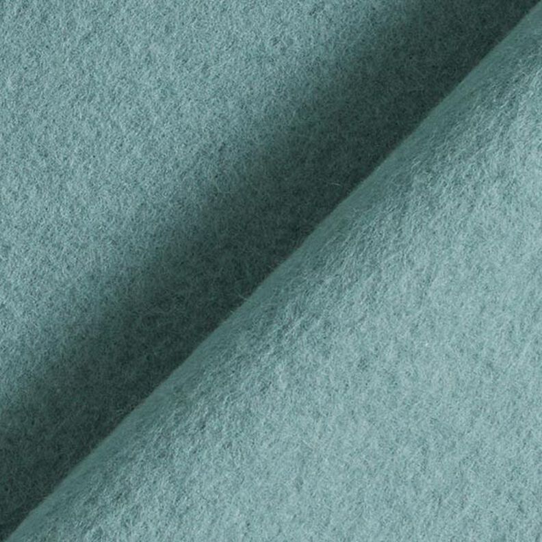 Bavlněný fleece Jednobarevné provedení – ocelová modr,  image number 4