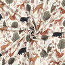 Teplákovina počesaná Zvířátka v lese digitální potisk | Poppy Fabrics – vlněná bílá,  thumbnail number 3