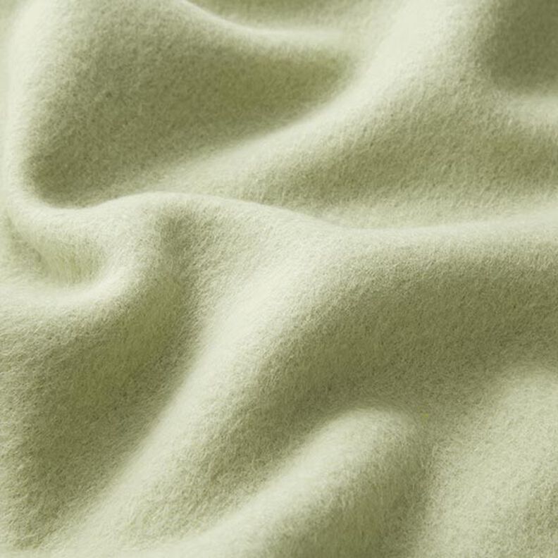 Bavlněný fleece Jednobarevné provedení – rákosove zelená, image number 3