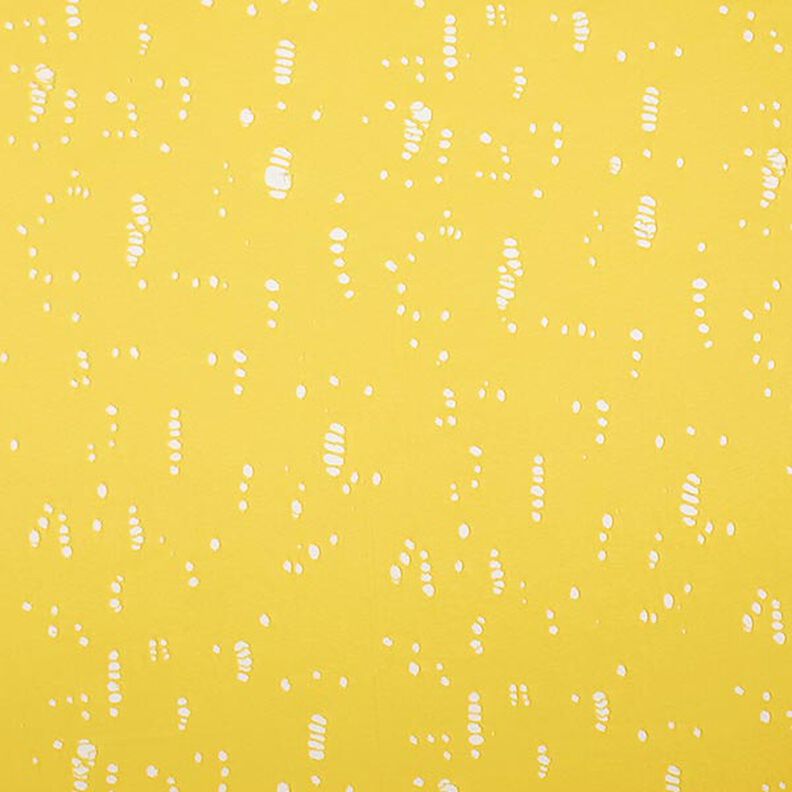 Bavlněný žerzej Poničený vzhled – citrónově žlutá,  image number 1