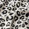 Dekorační látka Žakár Leopard – slonová kost/černá,  thumbnail number 2