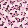 Bavlněný žerzej Motýlí stříkance | Glitzerpüppi – pastelově fialová,  thumbnail number 2