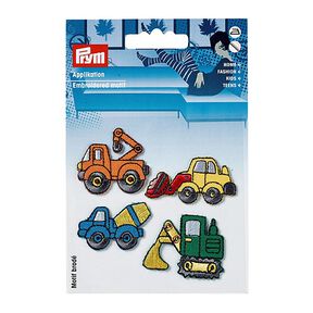 Aplikace Stavební stroje [ 4 ks ] | Prym – oranžová/žlutá, 