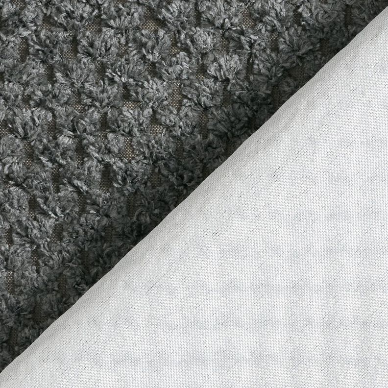 Čalounická látka Měkký texturovaný vzor – kamenná šedá, image number 3