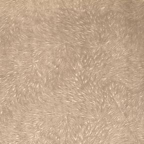 Dekorativní samet Abstraktní větve – cashew (béžová), 