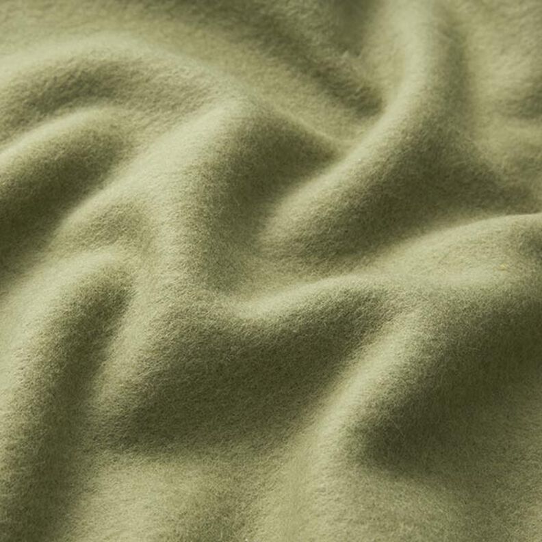 Bavlněný fleece Jednobarevné provedení – piniová,  image number 3