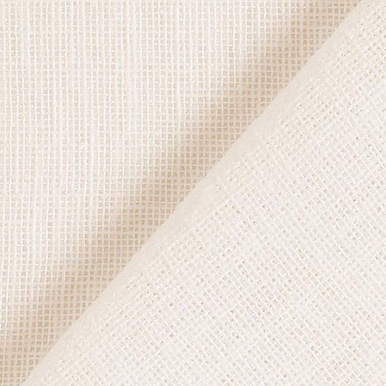 Látka na záclony Voál Ibiza 295 cm – vlněná bílá,  image number 3
