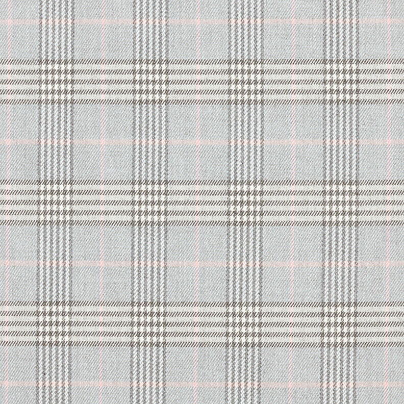 Strečová látka na kalhoty Skotská kostka – světle šedá/tmavě šedá,  image number 1