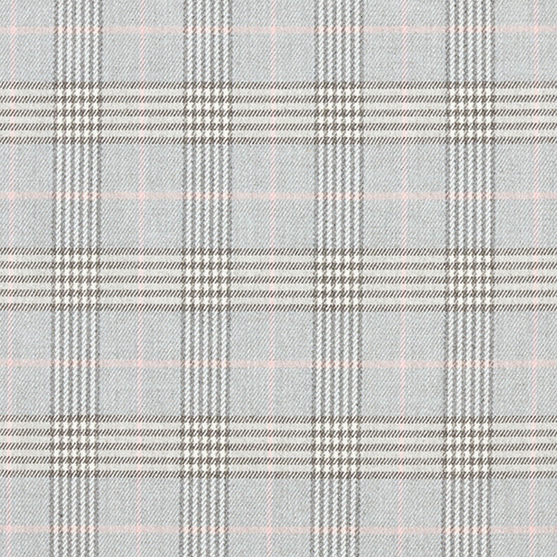 Strečová látka na kalhoty Skotská kostka – světle šedá/tmavě šedá,  image number 1