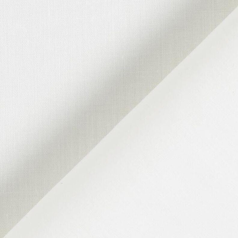 Bavlněná látka Kreton Jednobarevné provedení – bílá,  image number 3