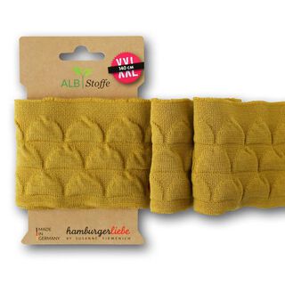 GOTS Náplety CUFF ME 3D [140 cm | 7,5 cm] | Albstoffe | Hamburger Liebe, 